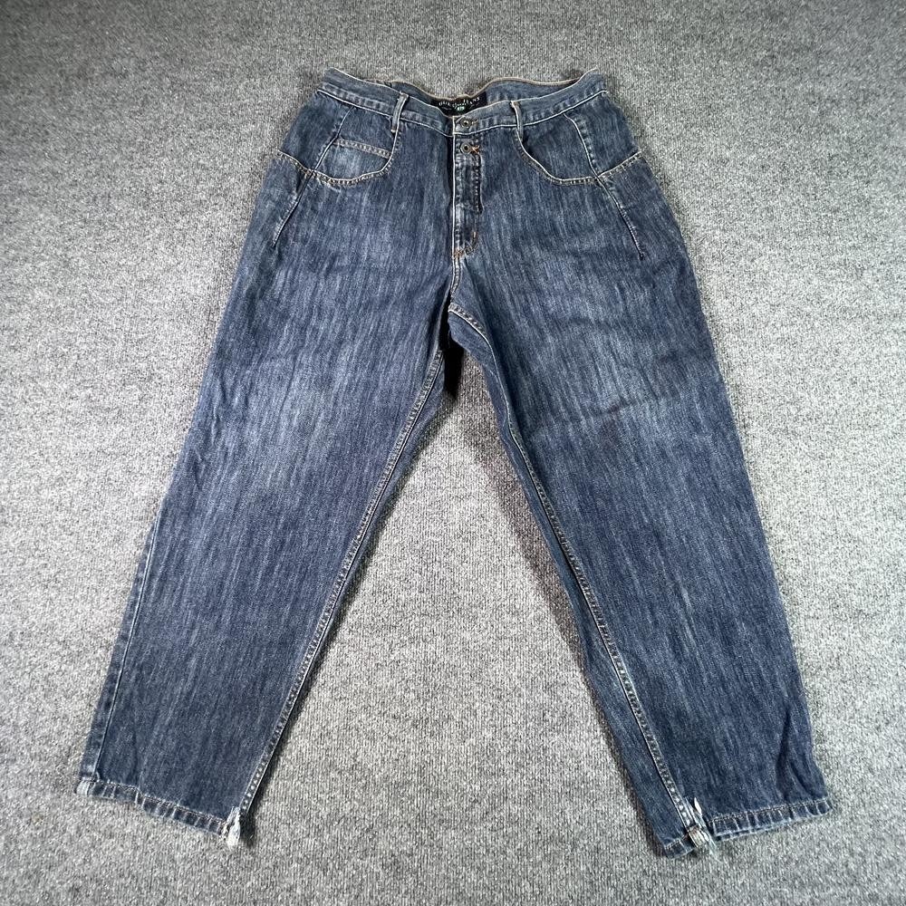 VTG Guess Pascal 075 Straight Jeans Men's 38x30 Blue Cotton Denim Workwear Baggy